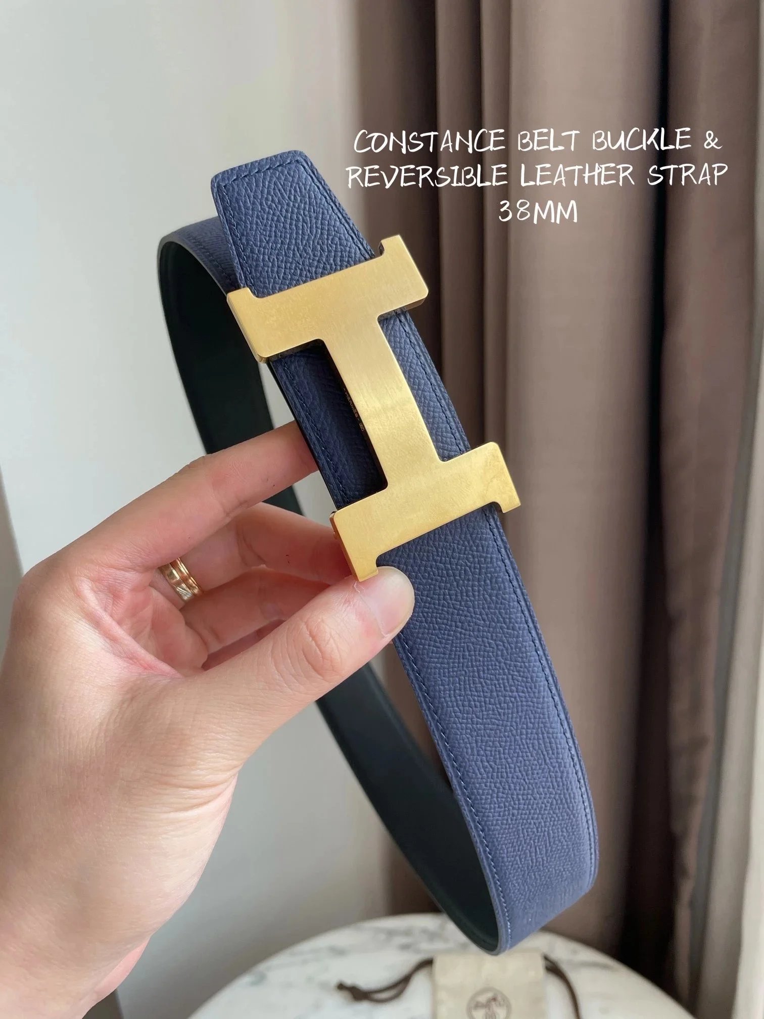 Hermès Belts Constance Reversible Leather Belt, 38 mm image 14