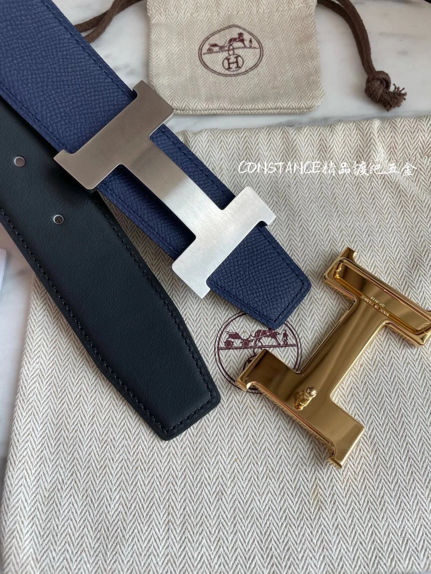 Hermès Belts Constance Reversible Leather Belt, 38 mm image 15