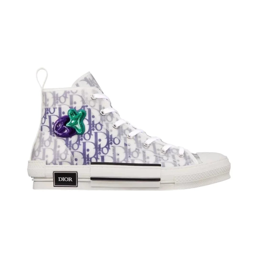 Dior Sneakers B23 High-Top — Embroidered Patches Dior Oblique