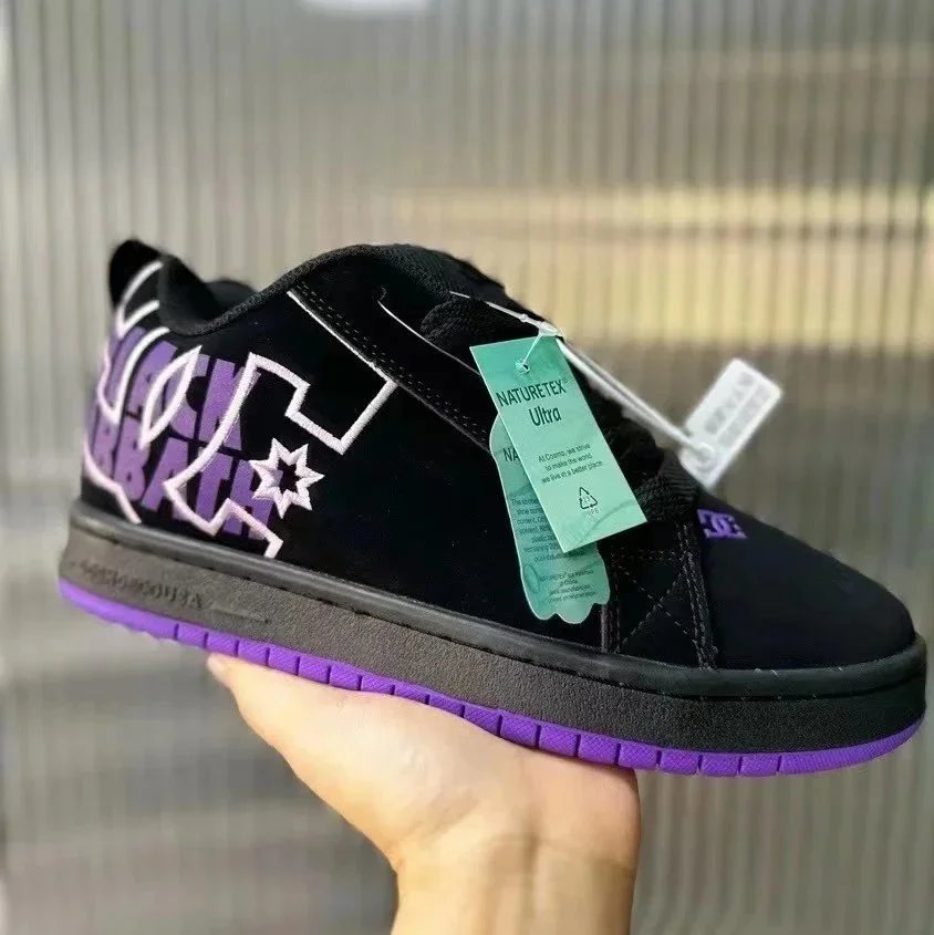 DC Shoes Sneakers Court Graffik low-top — Black purple