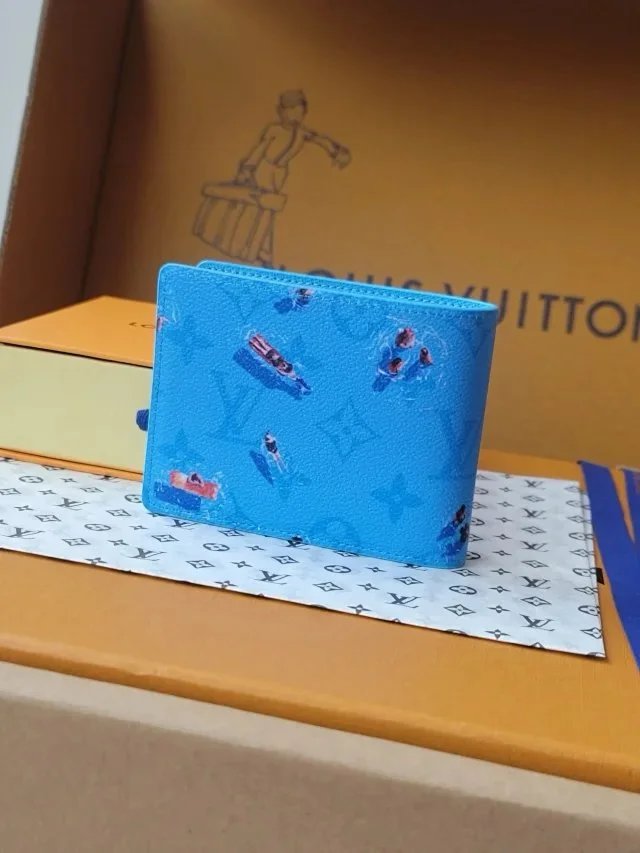Louis Vuitton Wallets & Card Holders Ski Scene Monogram Wallet and Holder image 9