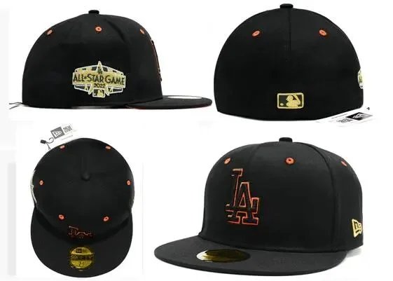 New Era Hats 59FIFTY fitted flat-brim baseball cap with Los Angeles Dodgers embroidery — Figure 31