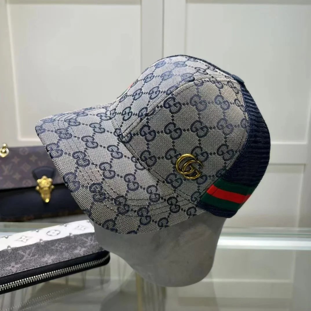 Gucci Hats Monogram Baseball Cap — 23