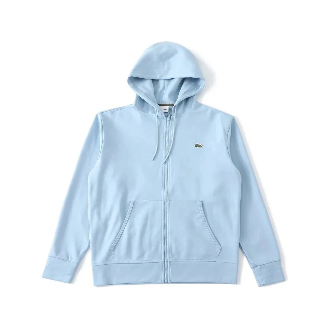 Lacoste Hoodies & Sweatshirts Zip-Up Hooded Sweatshirt with Crocodile Logo image 4