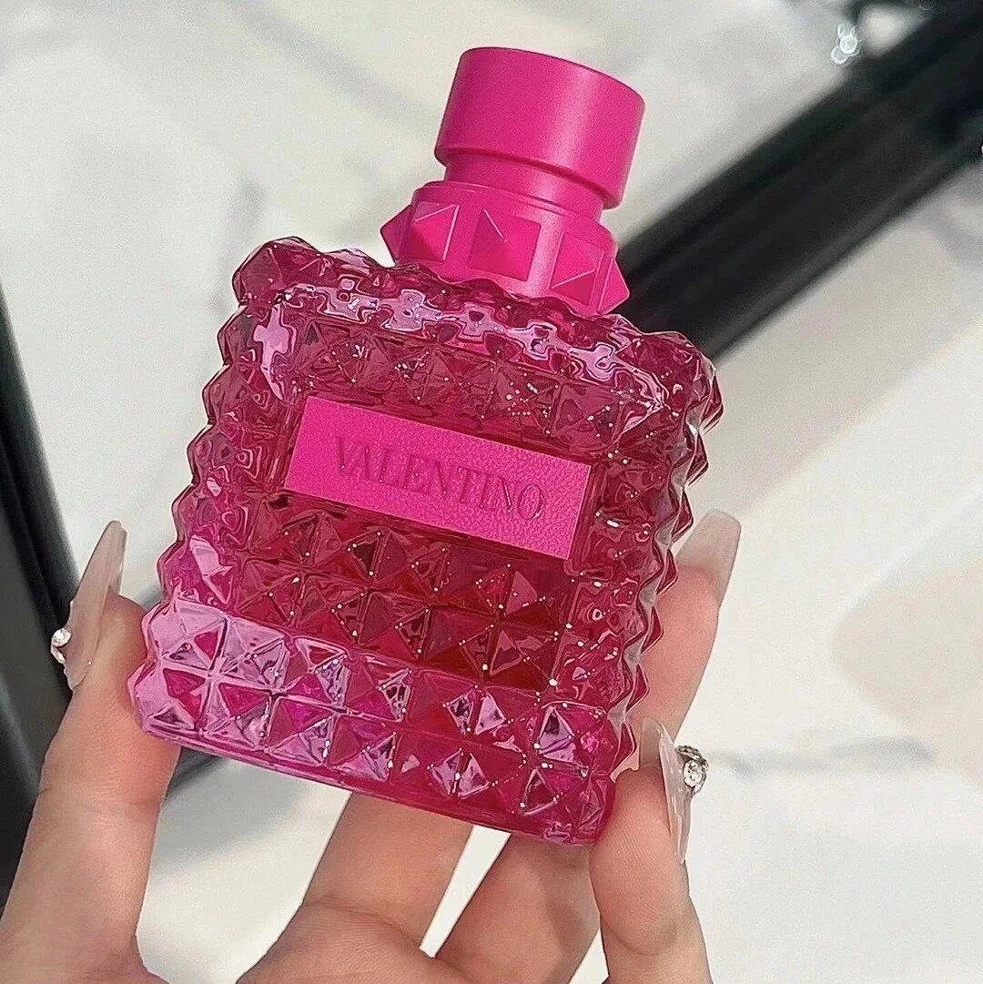 Valentino Perfume Studded Glass Bottle — Miss Pink 100ml
