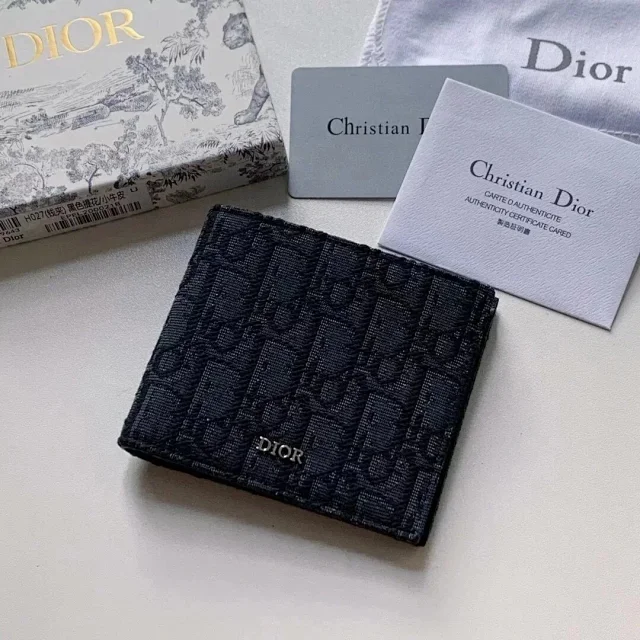 Dior Wallets & Card Holders Oblique canvas wallet product detail image 2