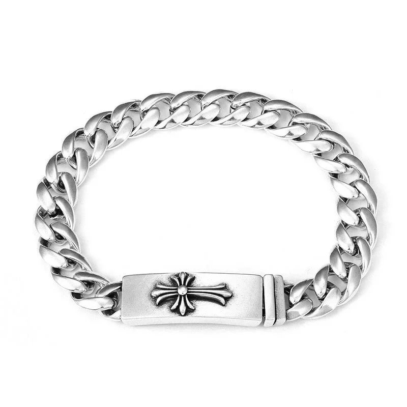 Unbranded Jewelry Floral cross link bracelet — Cross Glow Bracelet