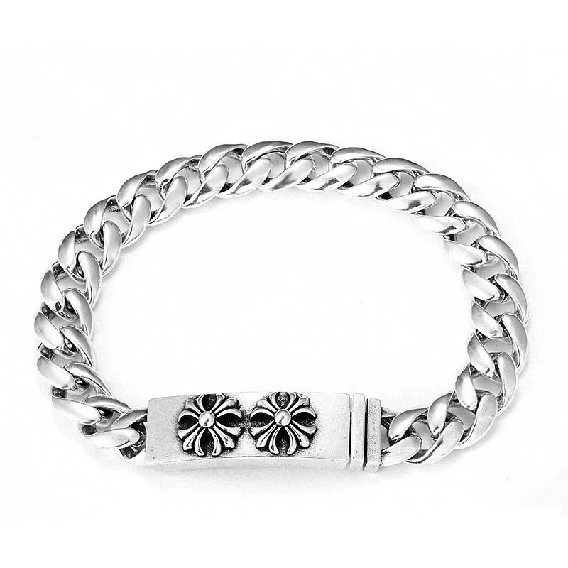 Unbranded Jewelry Floral cross link bracelet — Scrub Bracelet