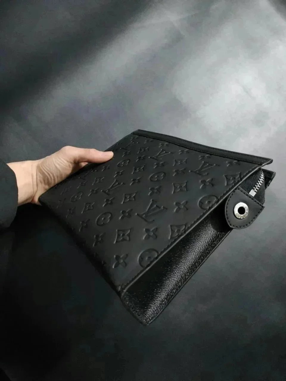 Louis Vuitton Handbags Monogram embossed zip clutch pouch image 3