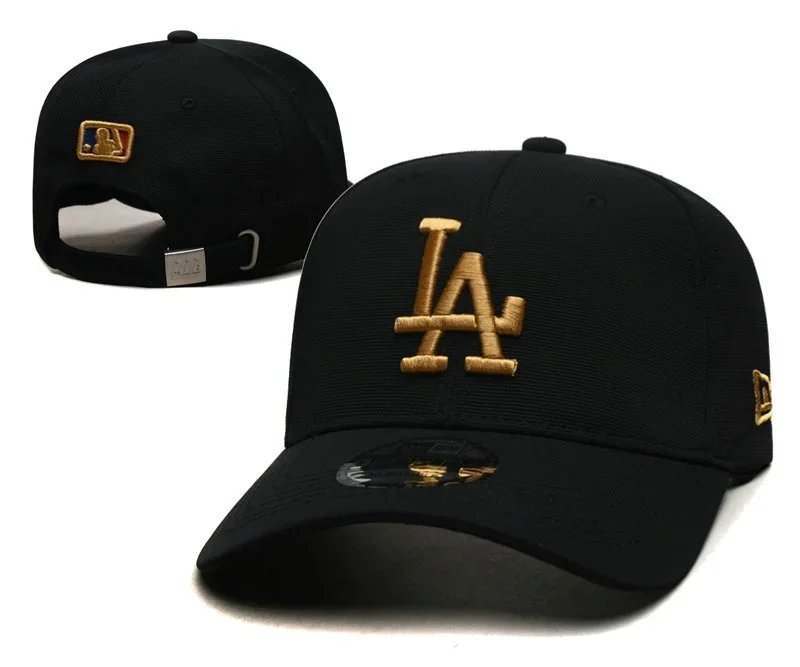 New Era Hats 9FORTY Adjustable LA Logo Baseball Cap image 8