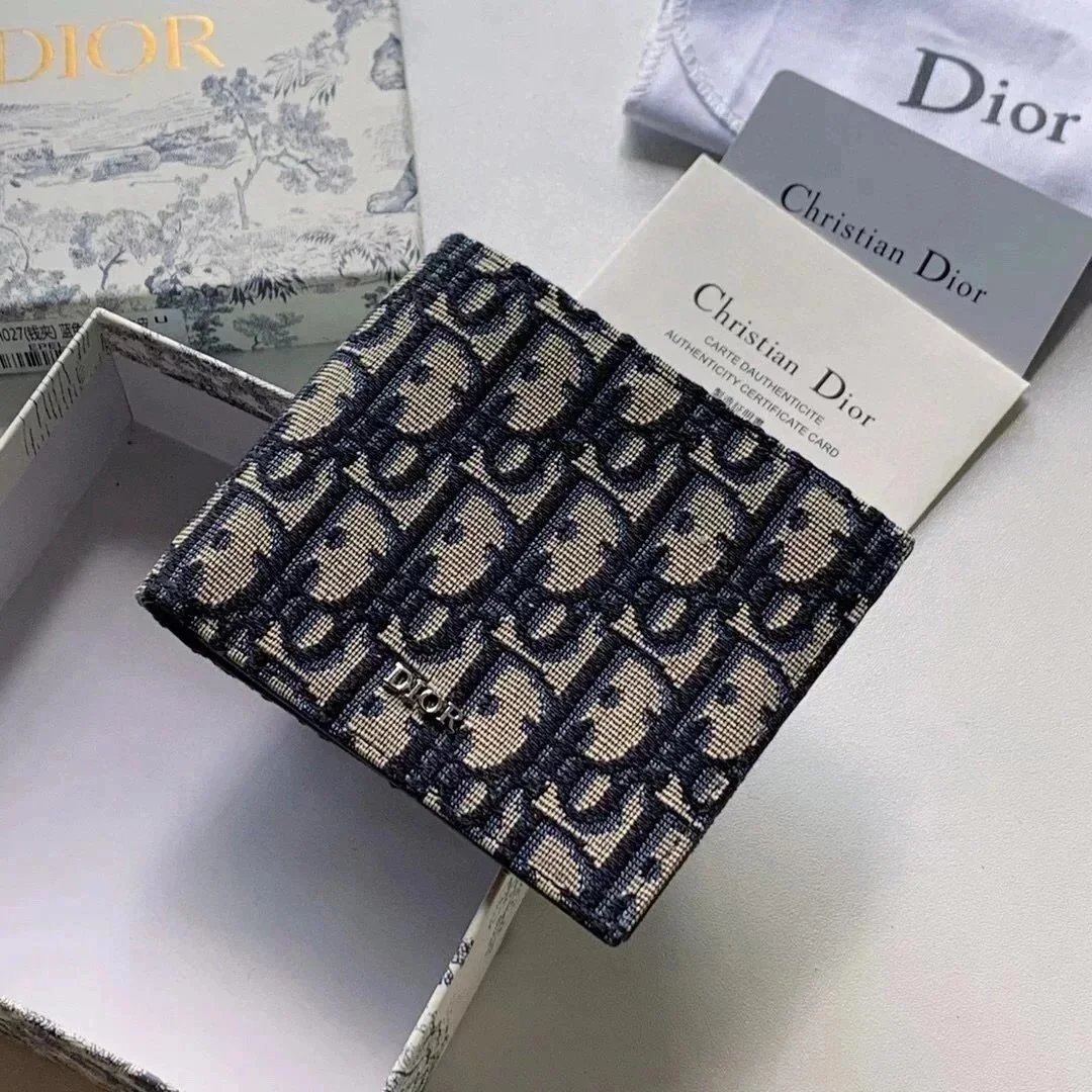 Dior Wallets & Card Holders Oblique canvas wallet image 2