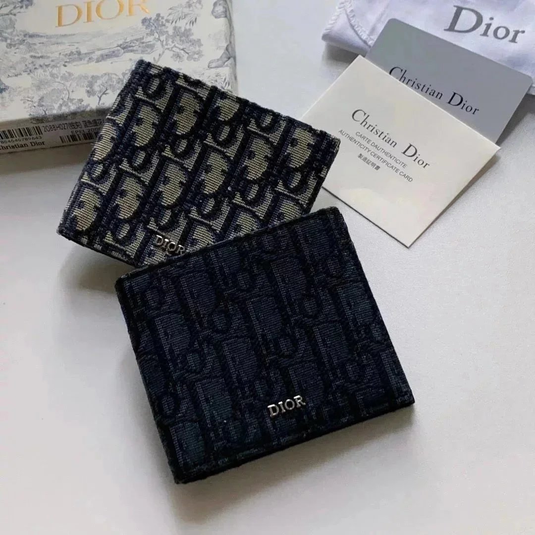 Dior Wallets & Card Holders Oblique canvas wallet image 3