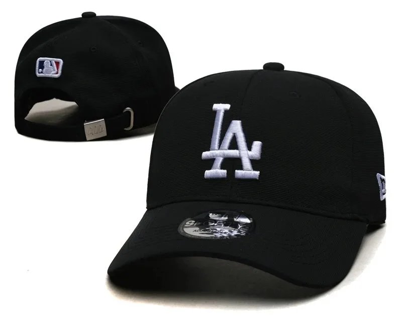 New Era Hats 9FORTY Adjustable LA Logo Baseball Cap — Figure 23