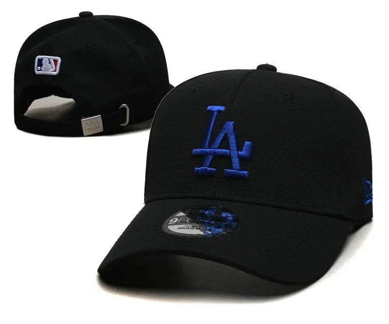 New Era Hats 9FORTY Adjustable LA Logo Baseball Cap — Figure 24