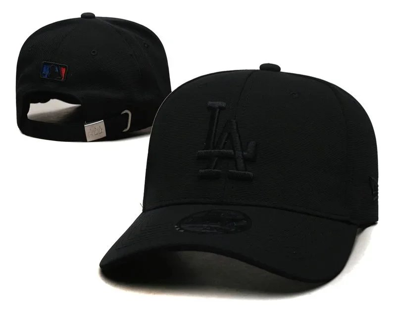 New Era Hats 9FORTY Adjustable LA Logo Baseball Cap image 12