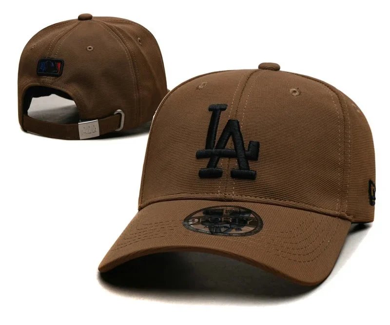 New Era Hats 9FORTY Adjustable LA Logo Baseball Cap — Figure 17