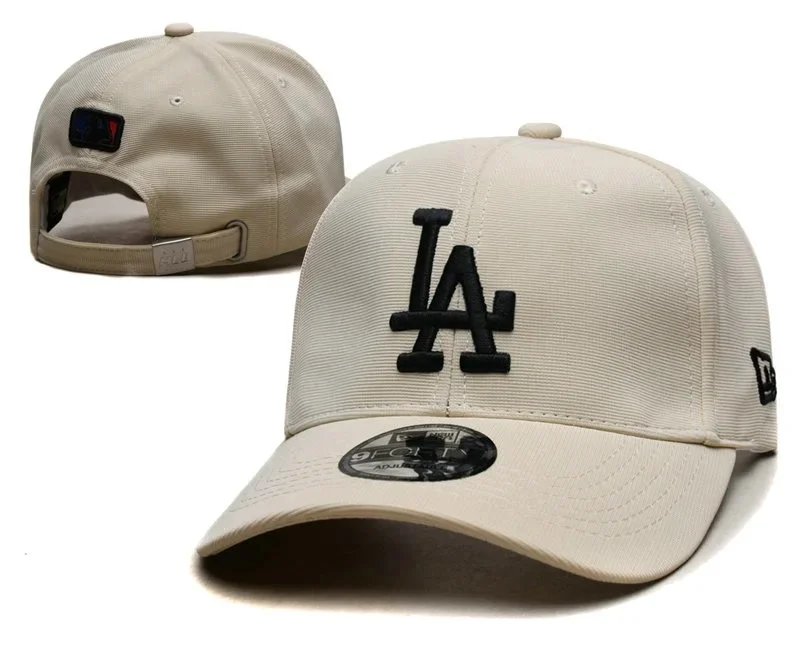 New Era Hats 9FORTY Adjustable LA Logo Baseball Cap — Figure 25