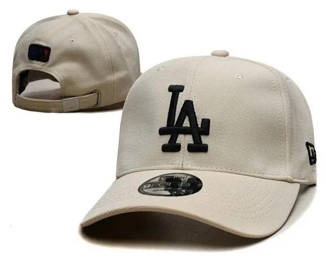 New Era Hats 9FORTY Adjustable LA Logo Baseball Cap product detail image 7