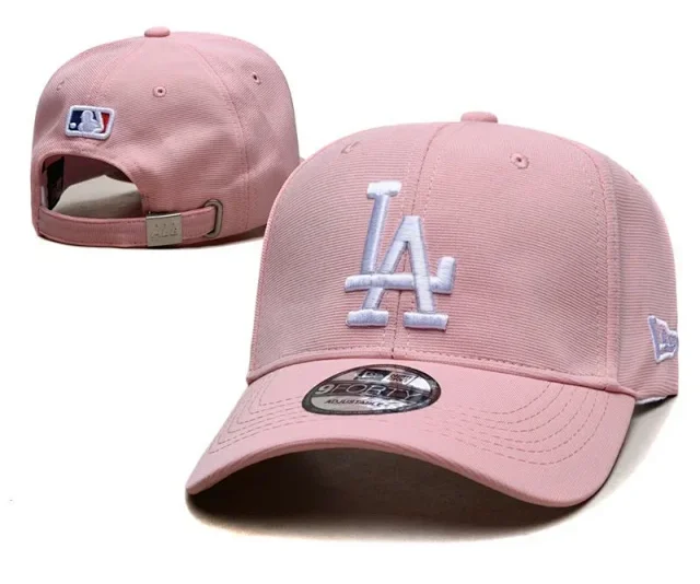 New Era Hats 9FORTY Adjustable LA Logo Baseball Cap product detail image 5