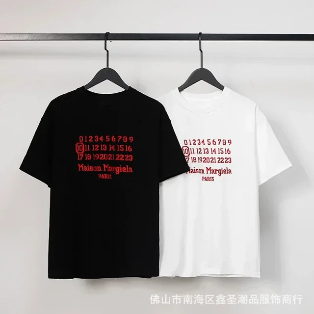 Maison Margiela T-Shirts Crew Neck Graphic product detail image 8
