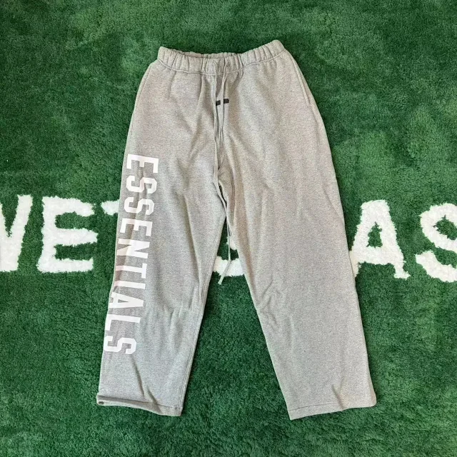 Fear of God Essentials Trousers Wide-Leg Drawstring with Vertical Leg Print product detail image 5