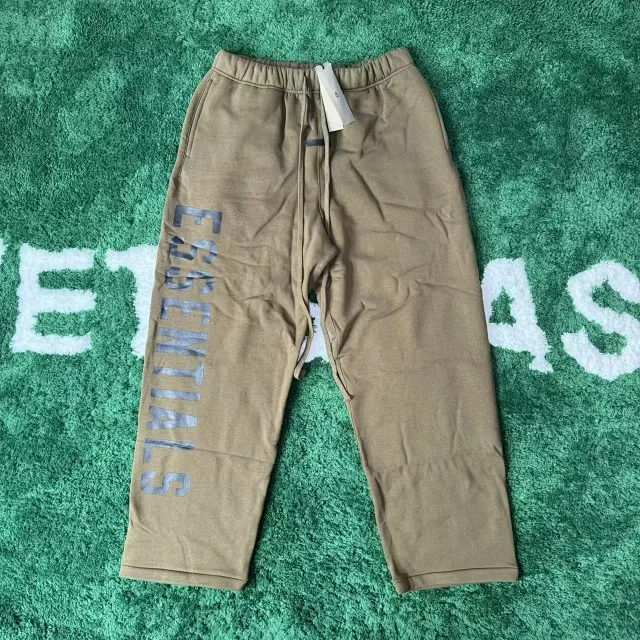 Fear of God Essentials Trousers Wide-Leg Drawstring with Vertical Leg Print product detail image 3
