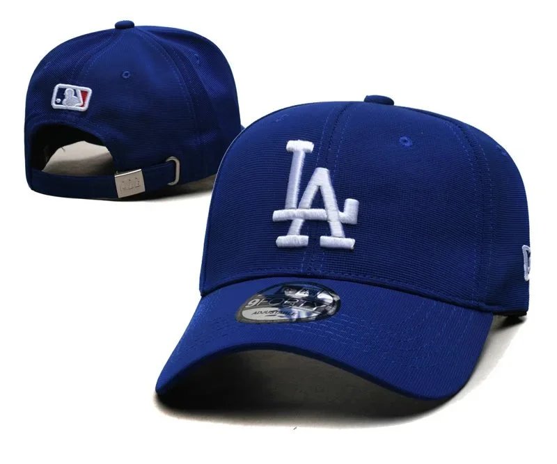 New Era Hats 9FORTY Adjustable LA Logo Baseball Cap image 5
