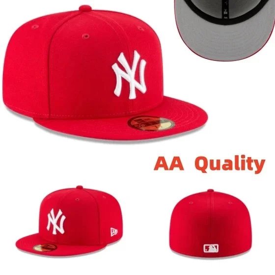 New York Yankees Hats Fitted Flat-Brim Baseball Cap — Figure 3