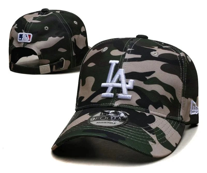 New Era Hats 9FORTY Adjustable LA Logo Baseball Cap — Figure 28