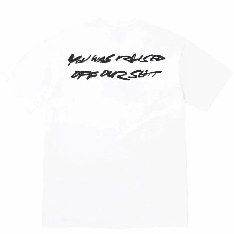 Supreme T-Shirts Box Logo Print — S020 White