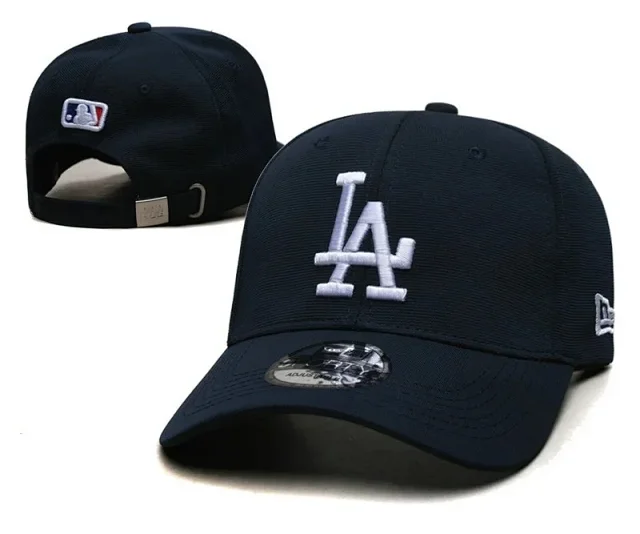New Era Hats 9FORTY Adjustable LA Logo Baseball Cap product detail image 6