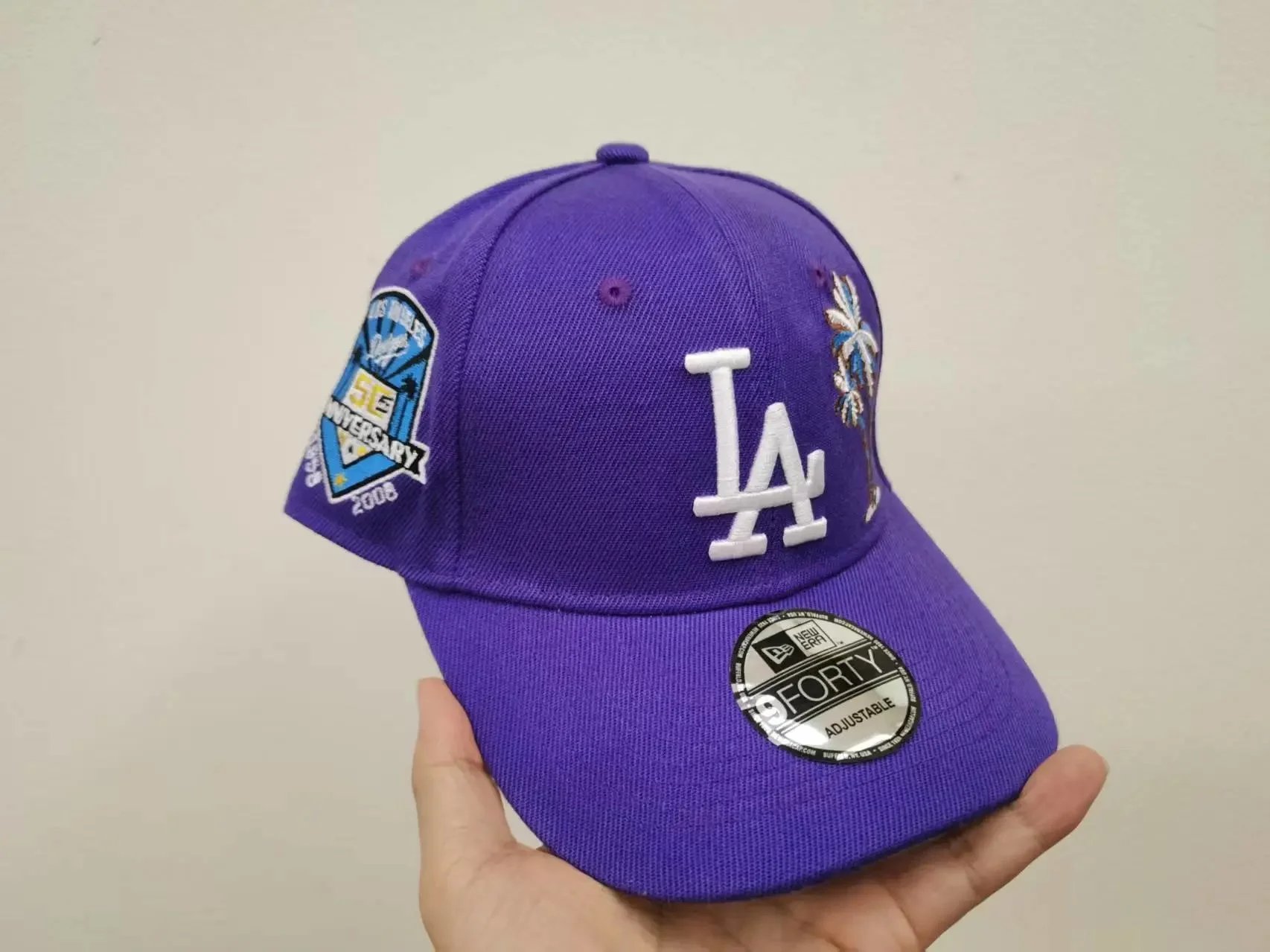 Los Angeles Dodgers Hats Adjustable embroidered baseball cap image 11