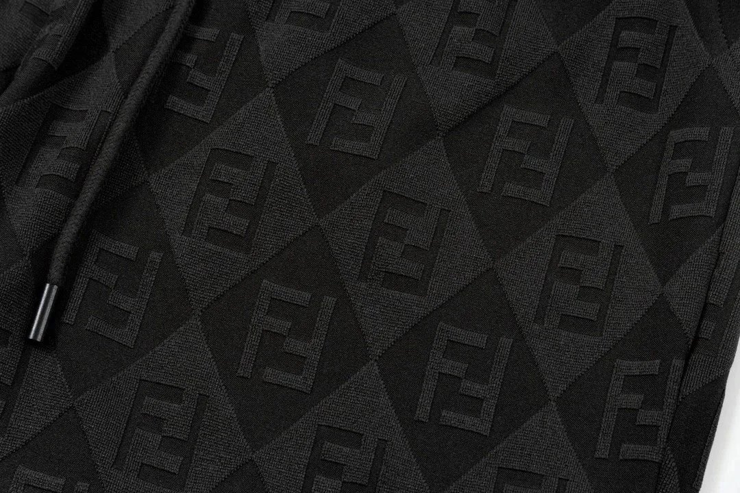 Fendi Shorts FF Jacquard Drawstring image 5
