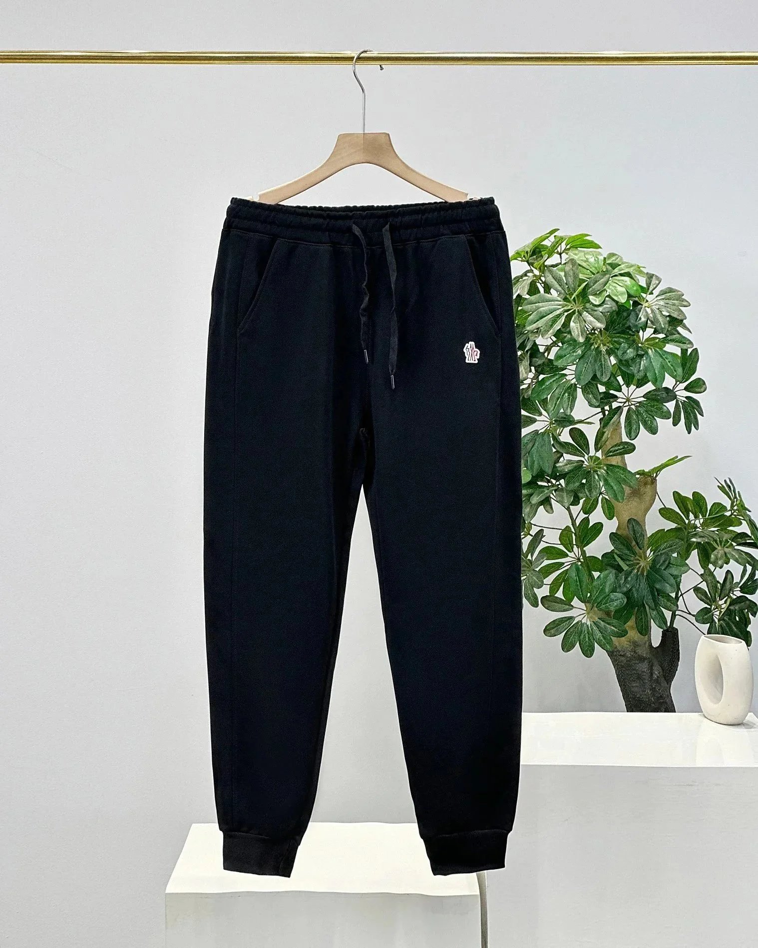 Moncler Trousers Logo Patch Jogger Sweatpants image 5