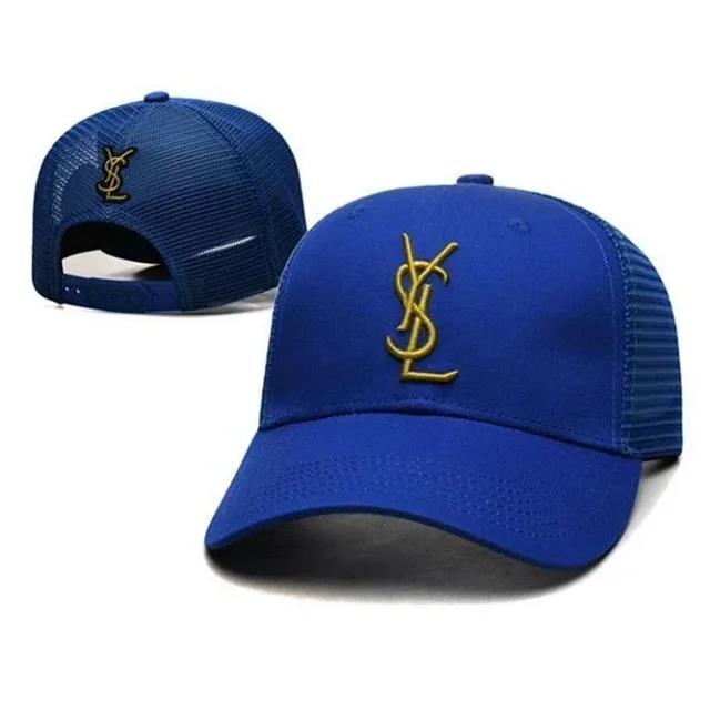 Saint Laurent Hats YSL Monogram Adjustable Baseball Cap product detail image 9