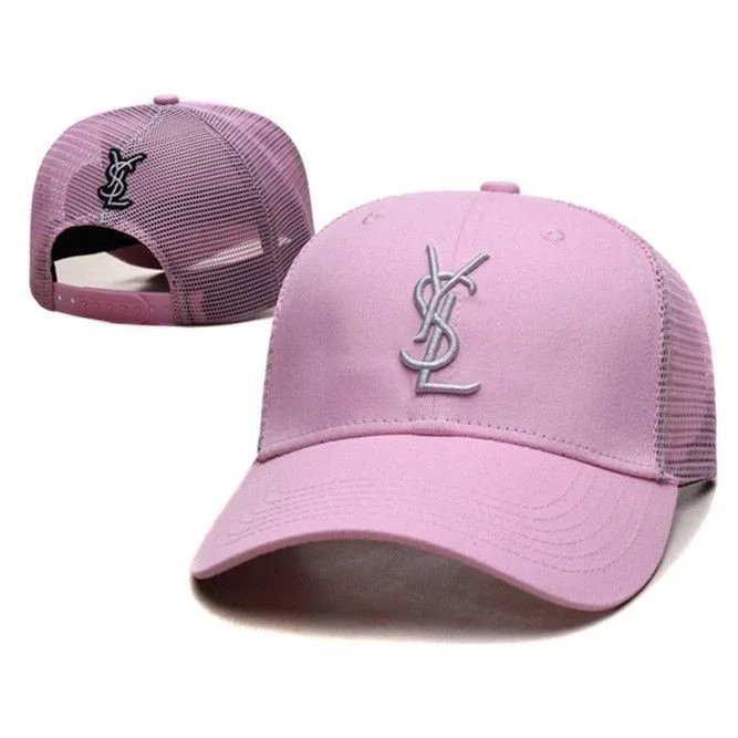 Saint Laurent Hats YSL Monogram Adjustable Baseball Cap image 14