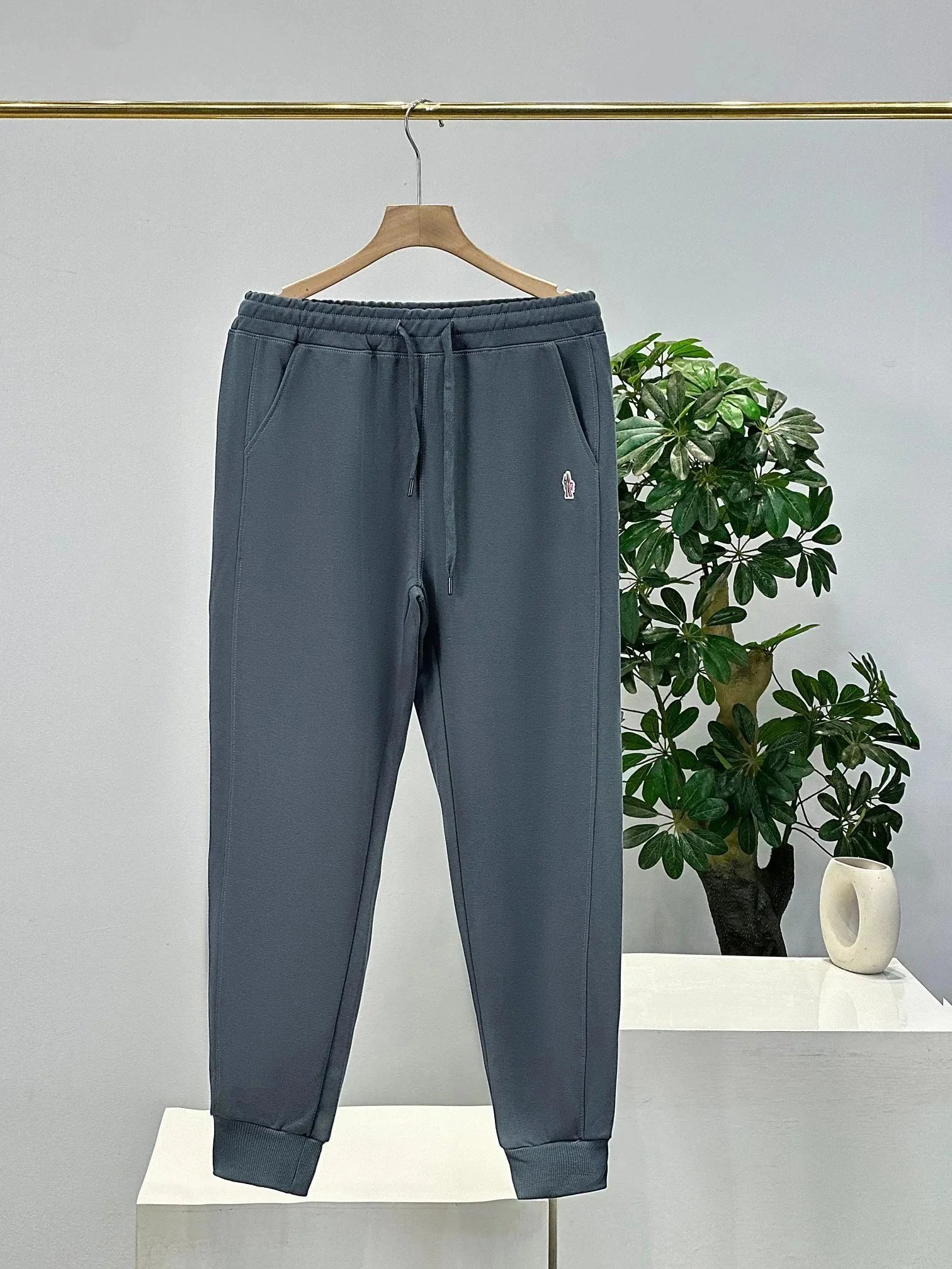 Moncler Trousers Logo Patch Jogger Sweatpants image 3
