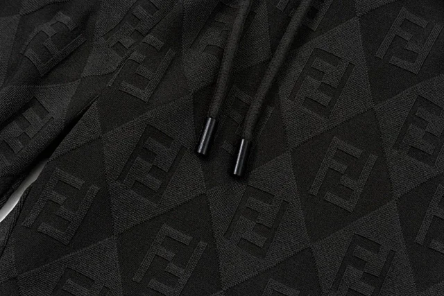 Fendi Shorts FF Jacquard Drawstring product detail image 3