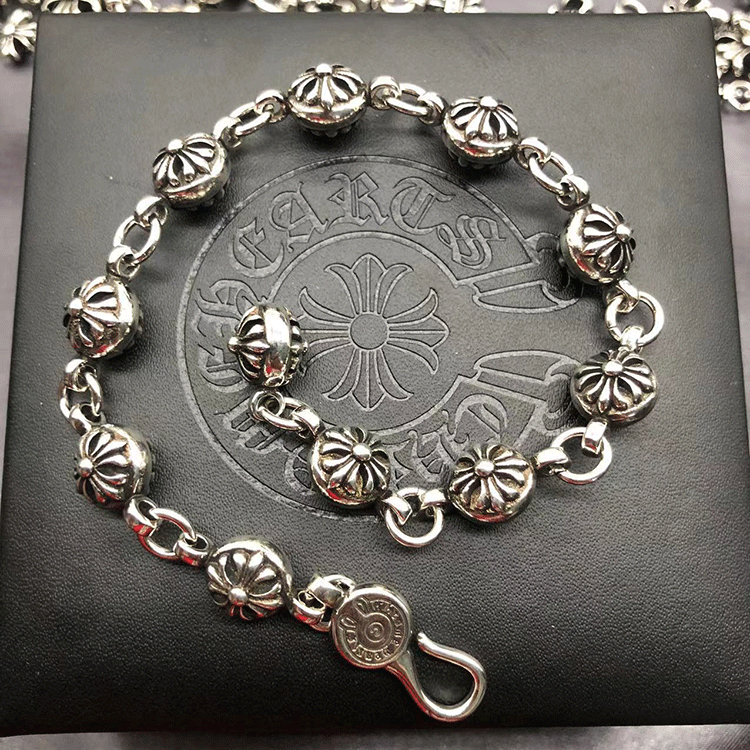 Unbranded Jewelry Floral cross link bracelet image 2