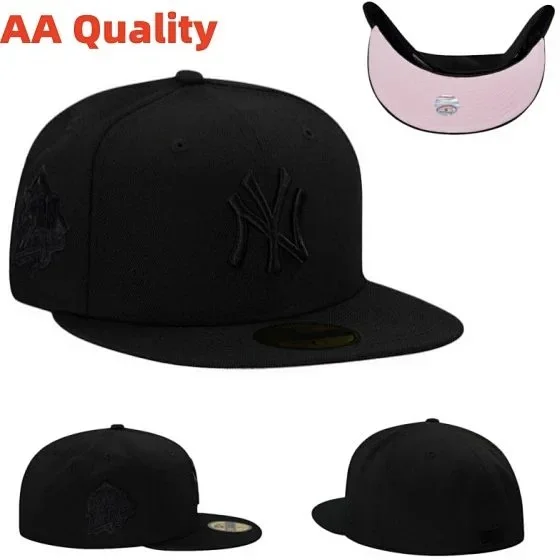 New York Yankees Hats Fitted Flat-Brim Baseball Cap product detail image 7