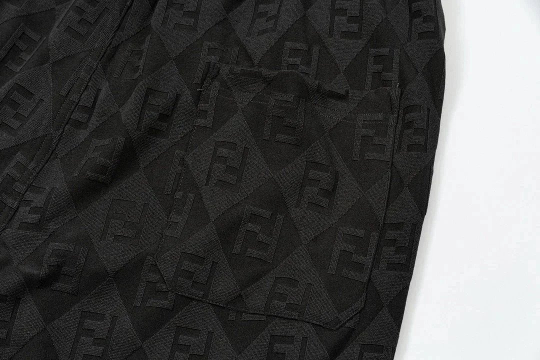 Fendi Shorts FF Jacquard Drawstring image 7