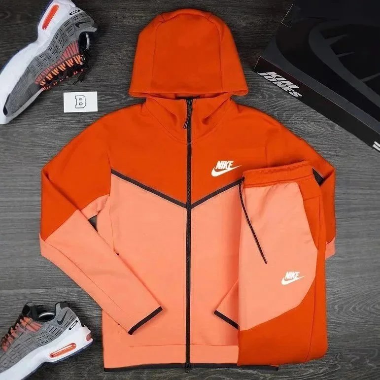 Nike Tracksuits Hooded Zip Jacket and Jogger Set image 4