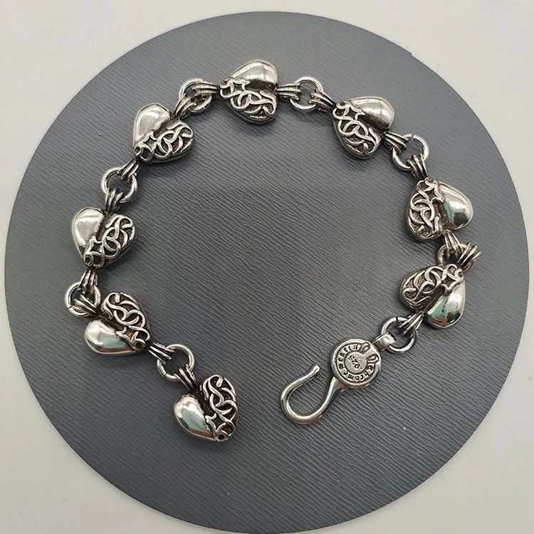 Unbranded Jewelry Floral cross link bracelet — Lucky bracelet