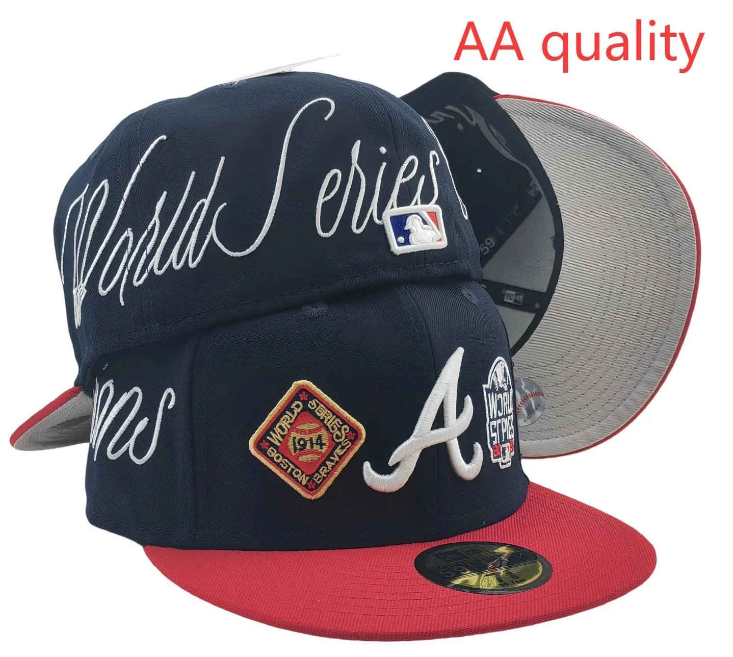 New Era Hats 59FIFTY Atlanta Braves fitted flat-brim cap — Figure 21