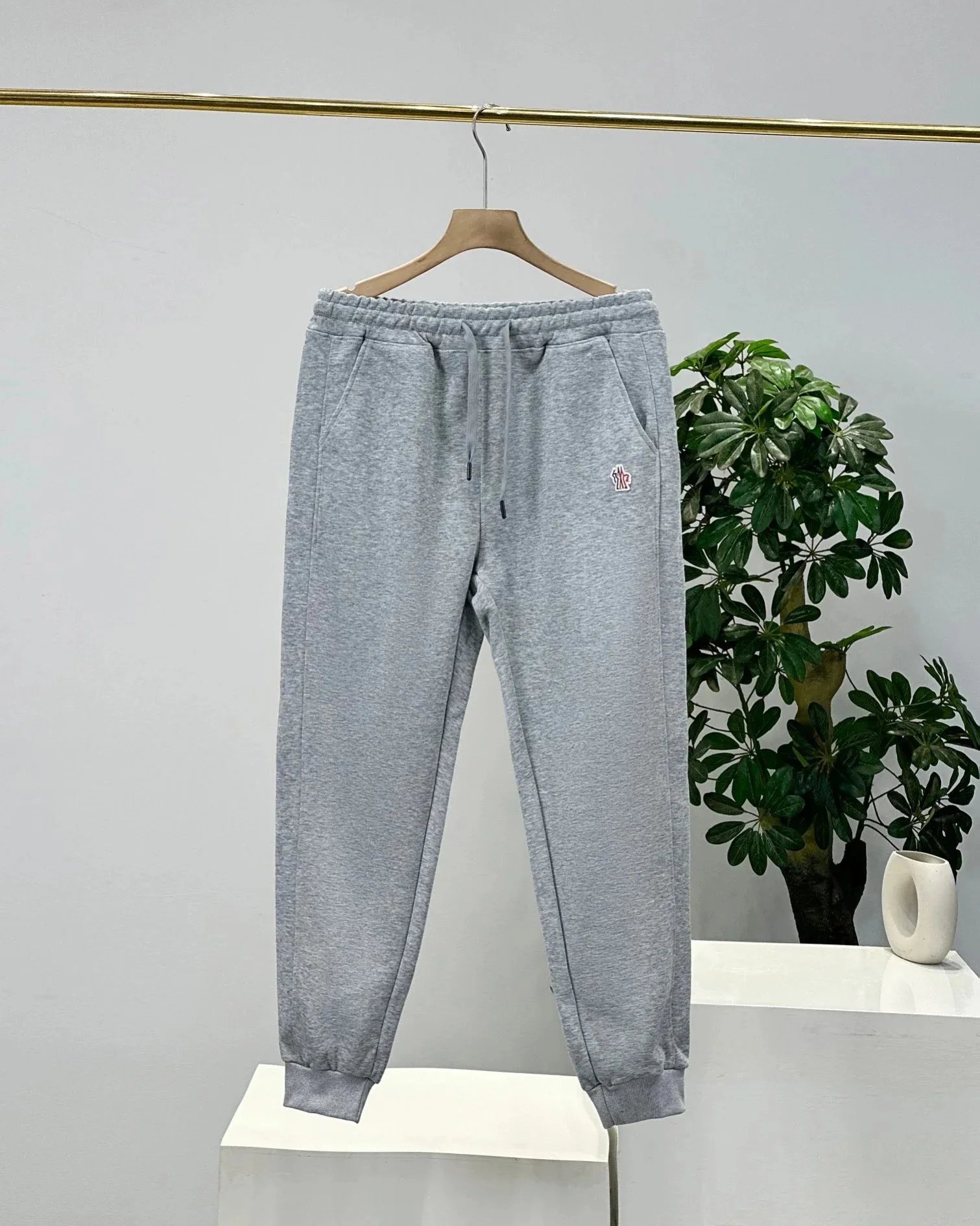 Moncler Trousers Logo Patch Jogger Sweatpants image 2