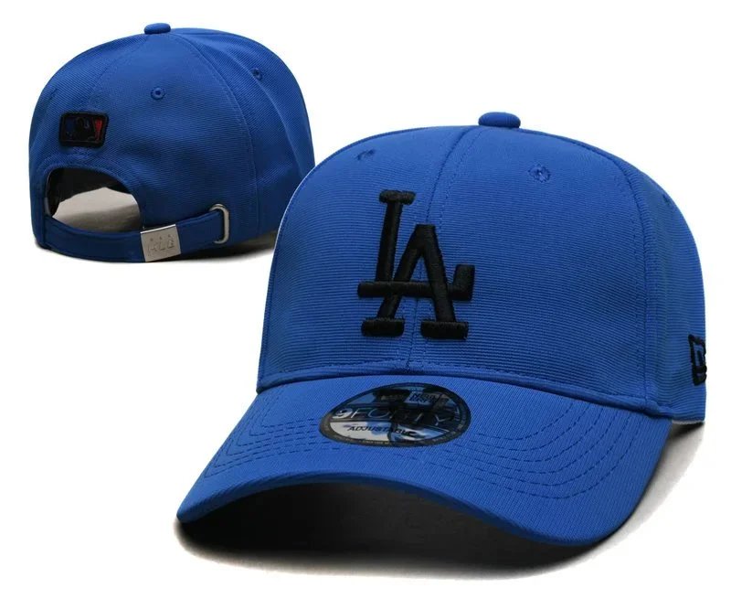 New Era Hats 9FORTY Adjustable LA Logo Baseball Cap image 6