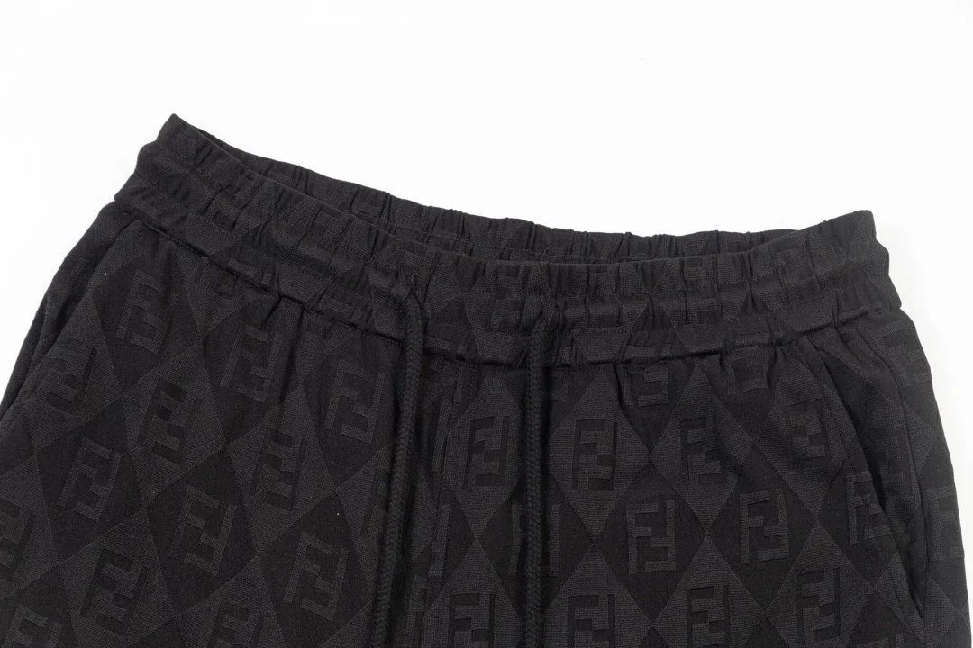 Fendi Shorts FF Jacquard Drawstring image 2