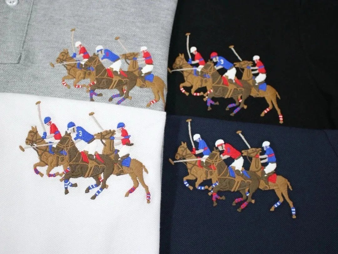 Polo Ralph Lauren Shirts Custom Slim Fit three-player embroidery image 5