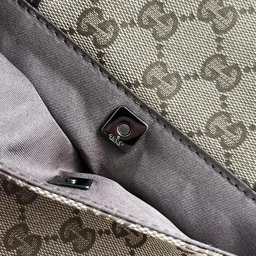 Gucci Crossbody Bags GG monogram flap messenger bag image 9