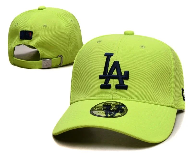 New Era Hats 9FORTY Adjustable LA Logo Baseball Cap — Figure 29
